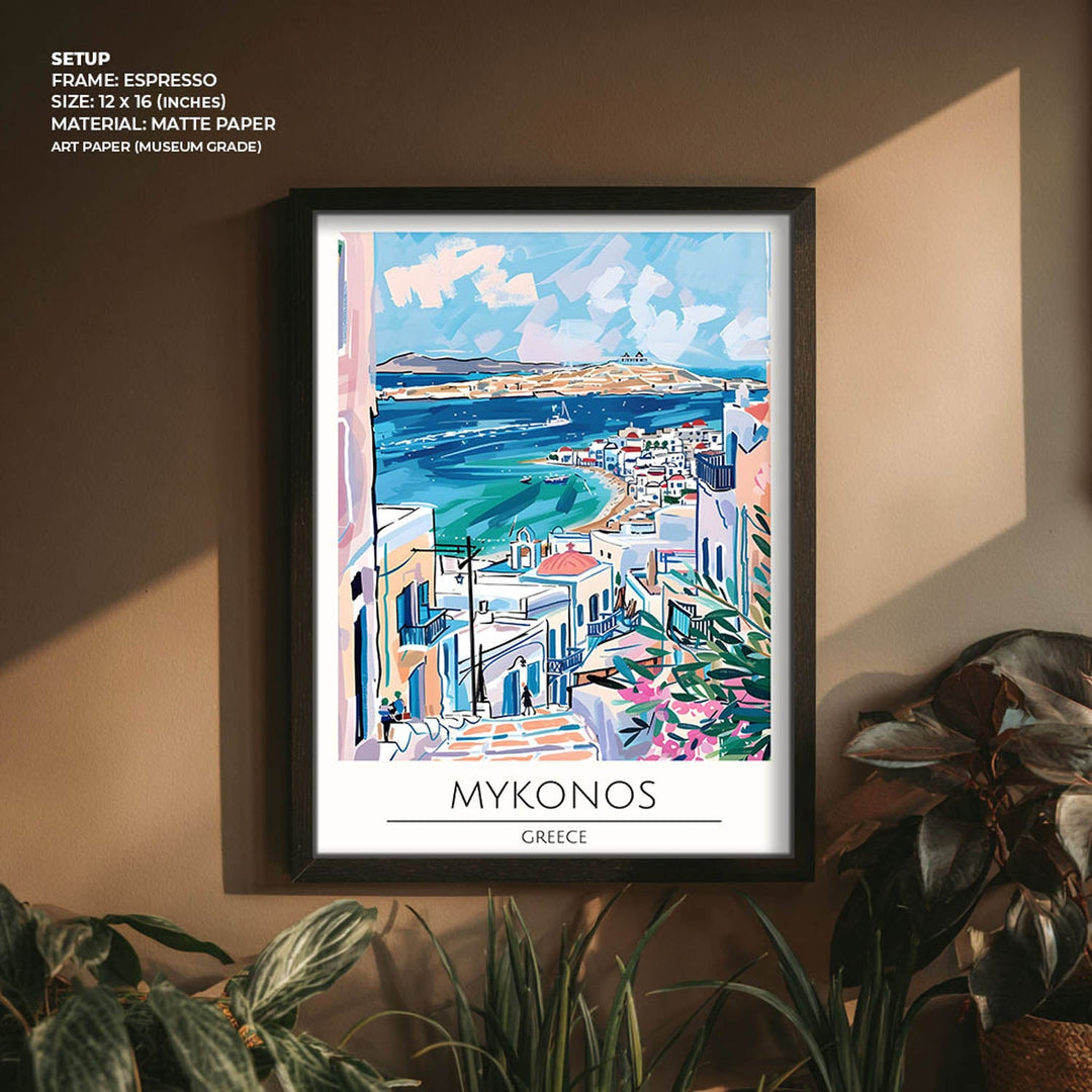 Mykonos | Greece - Cities Paintings