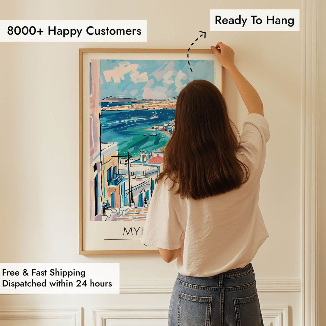 Mykonos | Greece - Cities Paintings