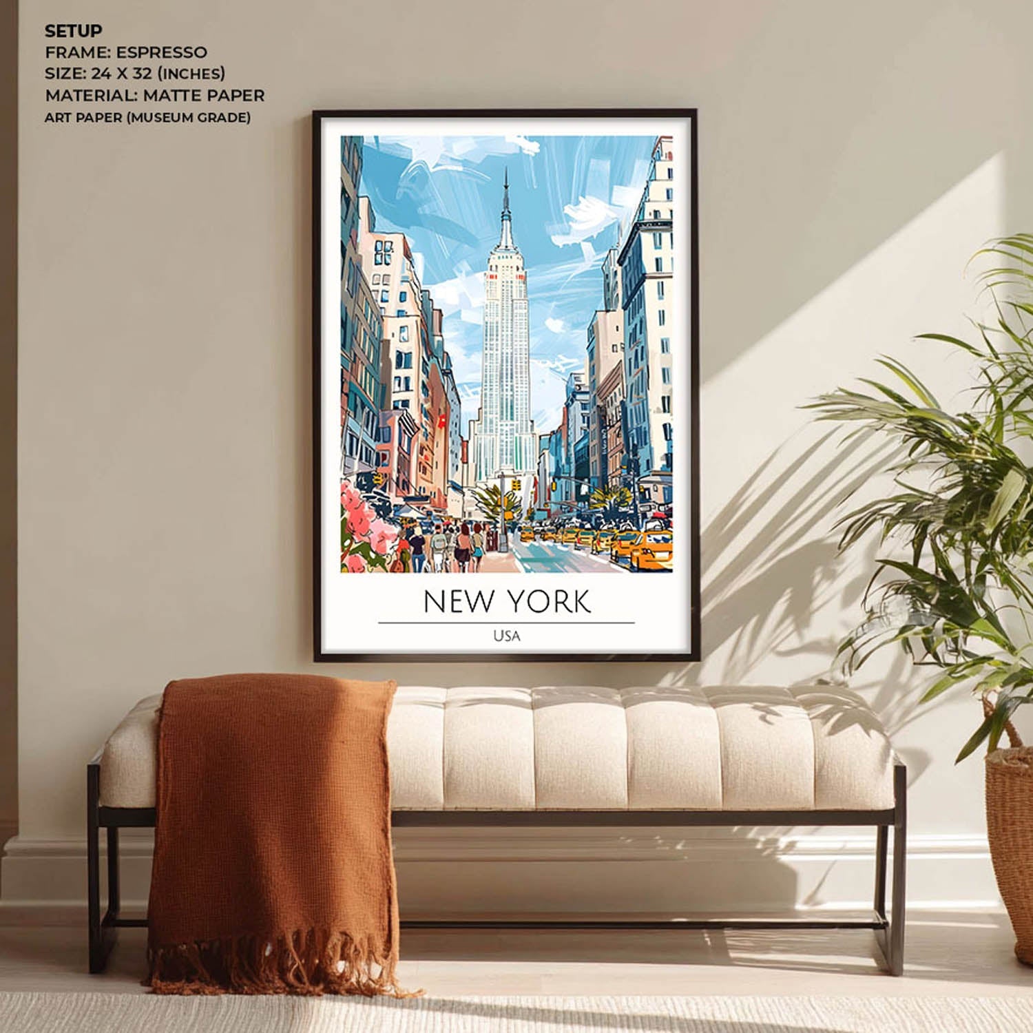 New York - Cities Paintings
