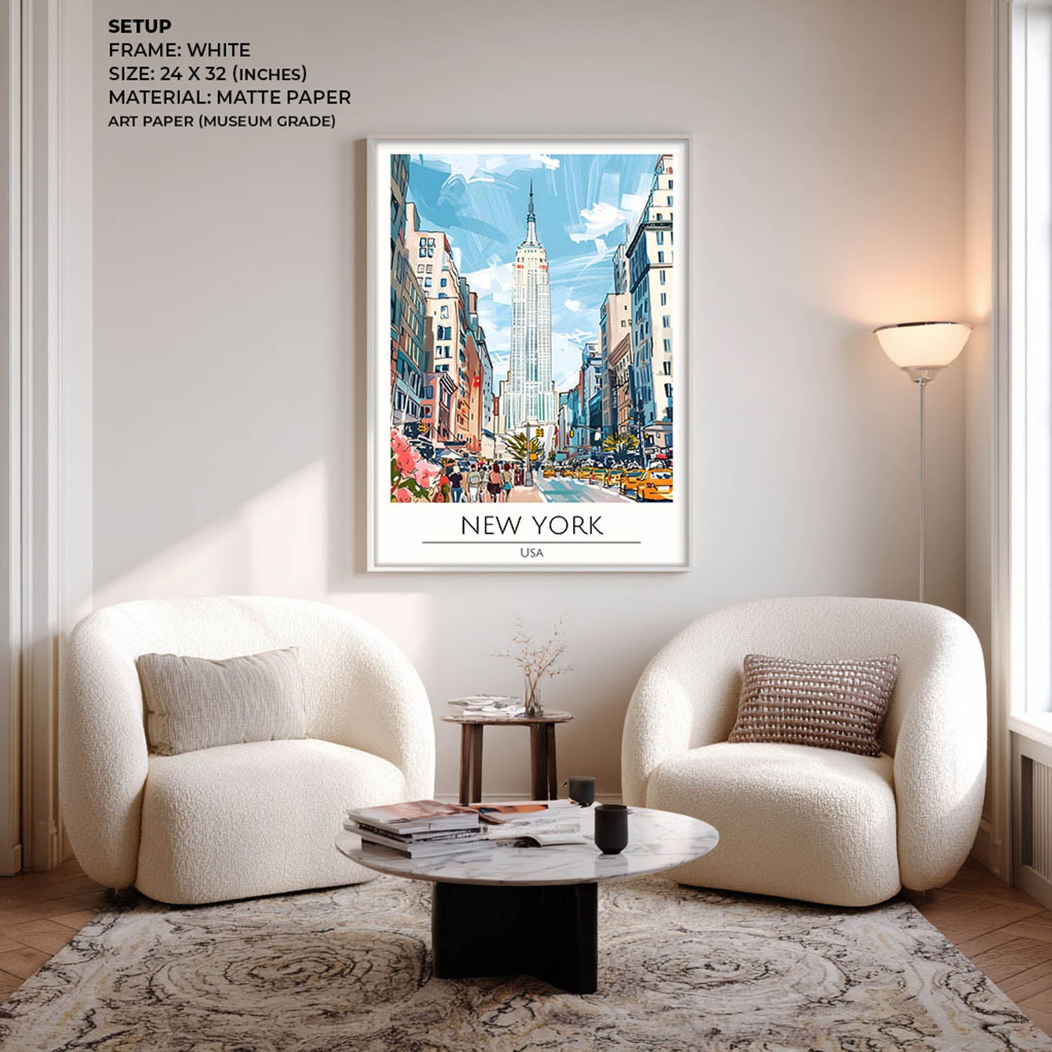 New York City Wall Art Print | RareMango
