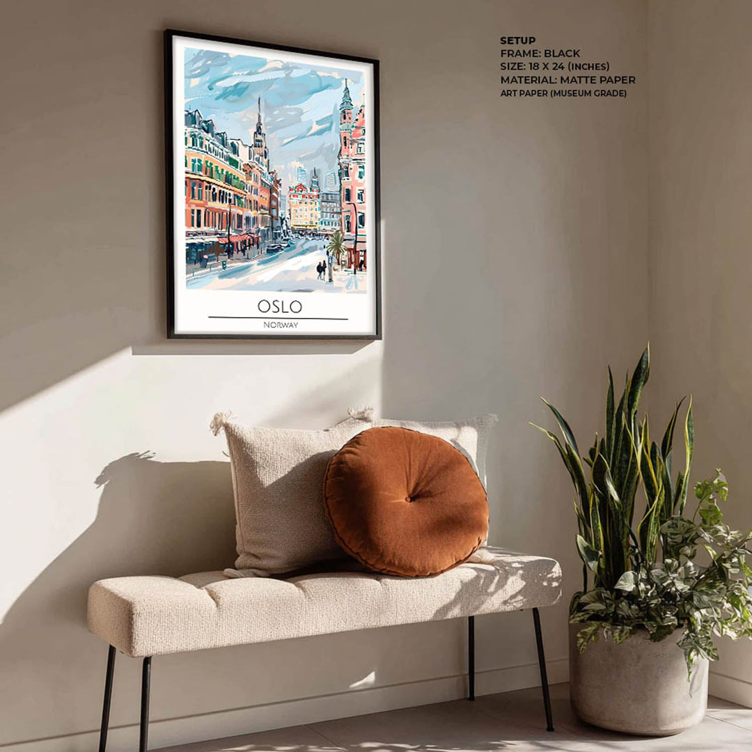Oslo - Cities Paintings