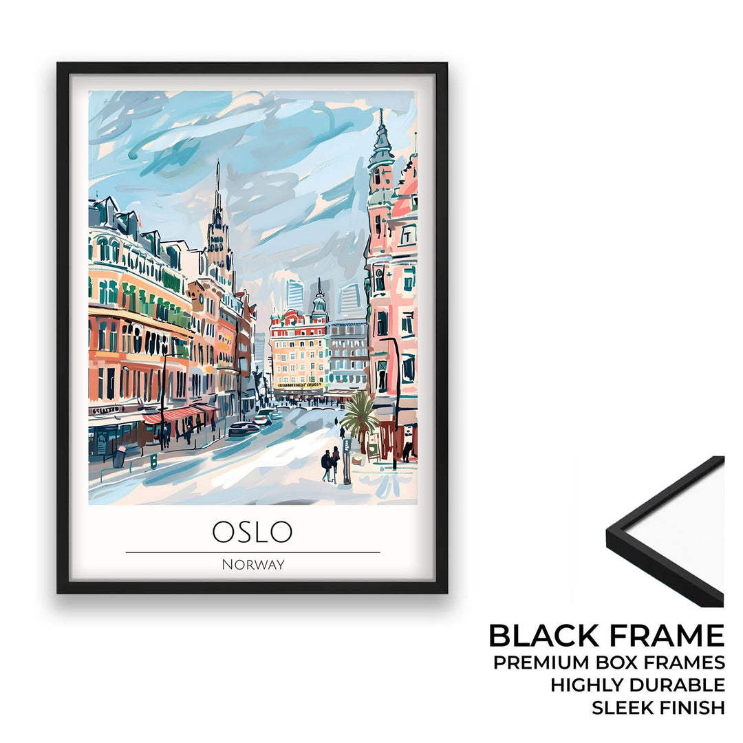 Oslo - Cities Paintings