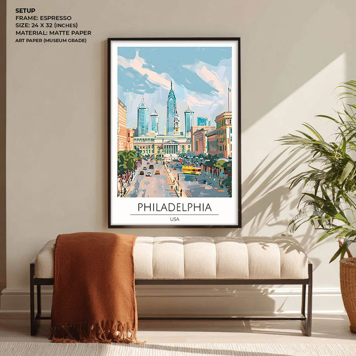 Philadelphia - Cities Paintings