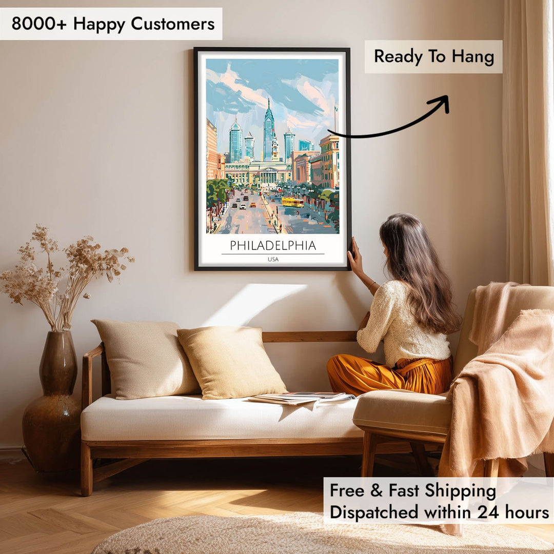 Philadelphia - Cities Paintings