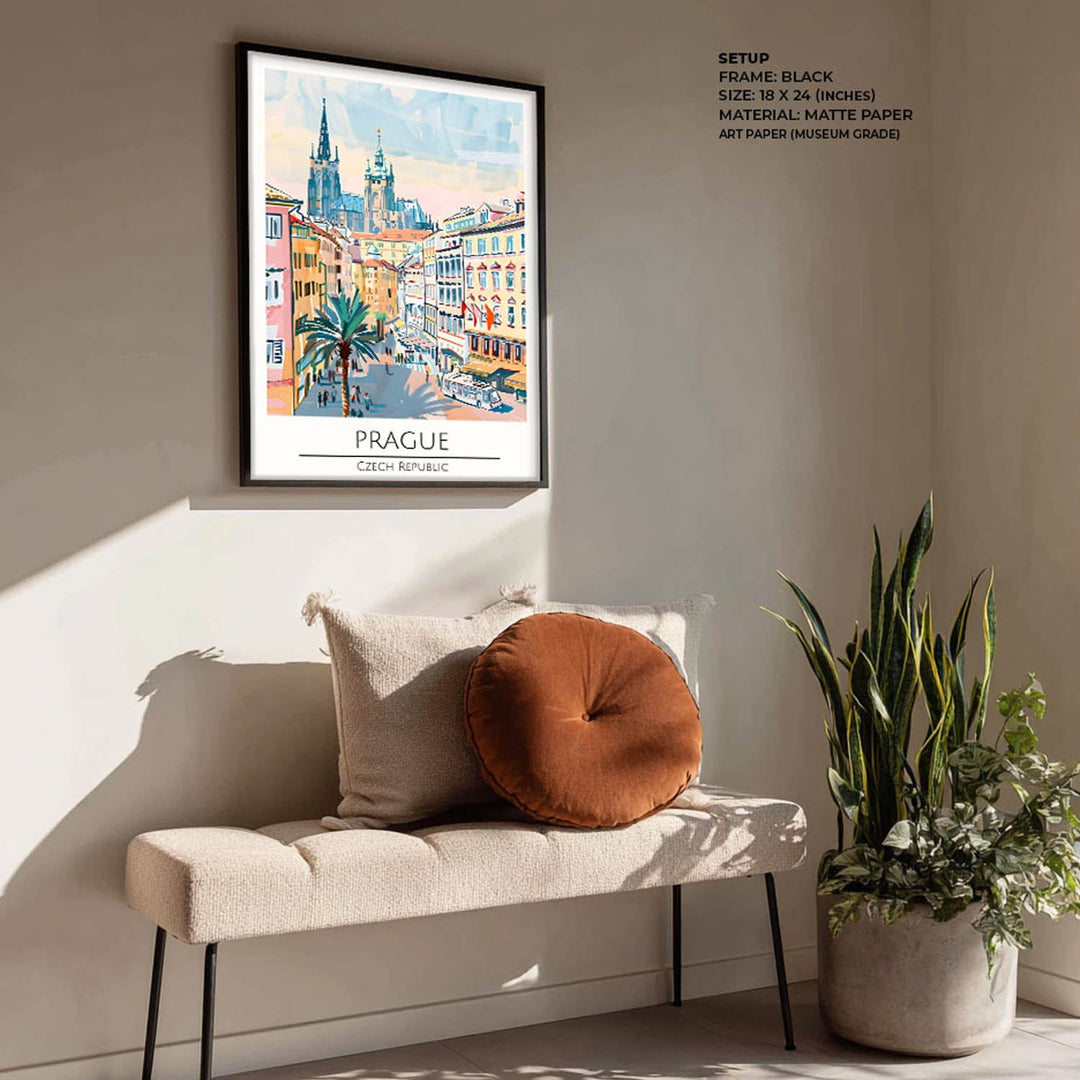 Prague - Cities Paintings