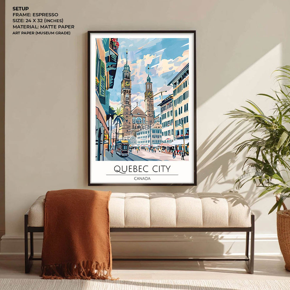 Quebec City - Cities Paintings
