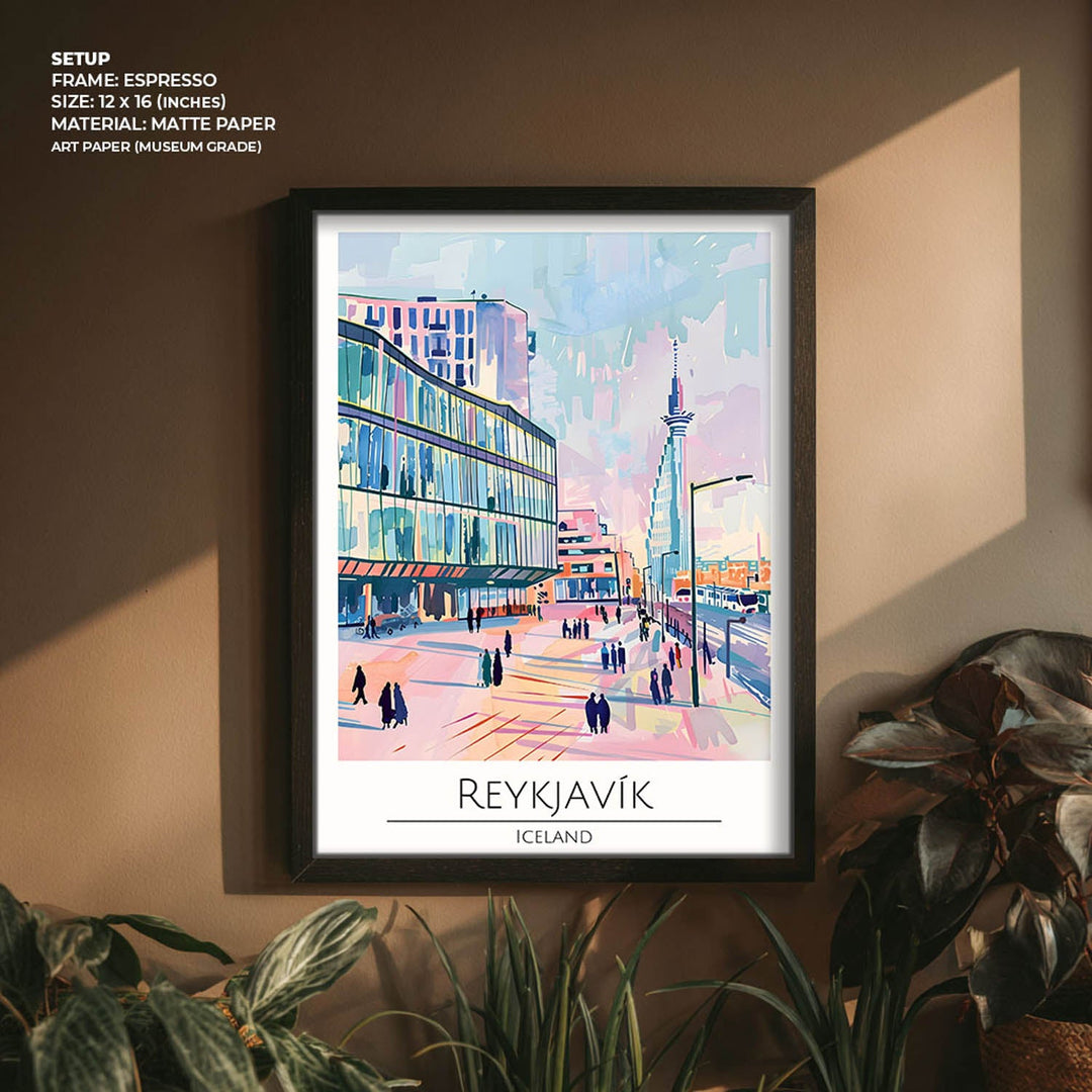 Reykavik - Cities Paintings