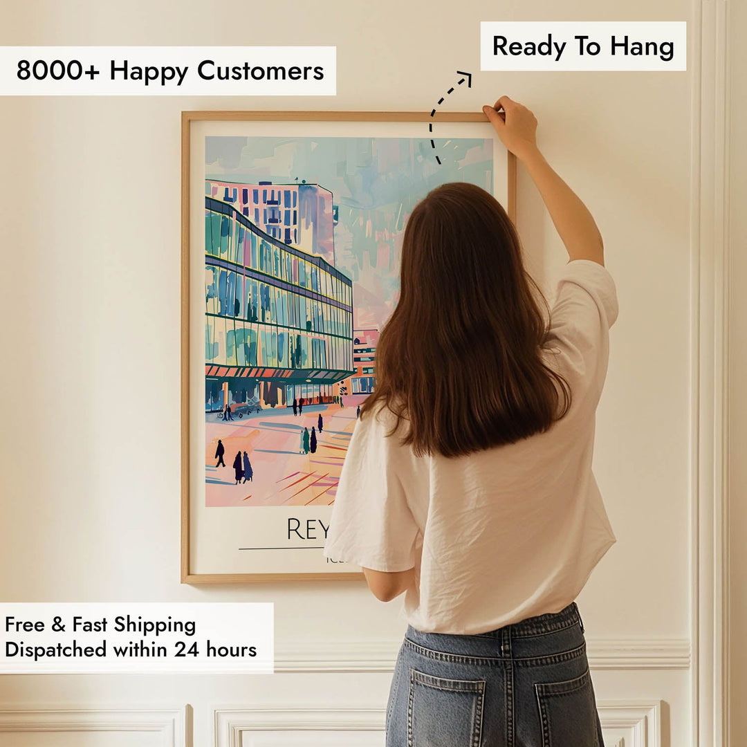 Reykavik - Cities Paintings