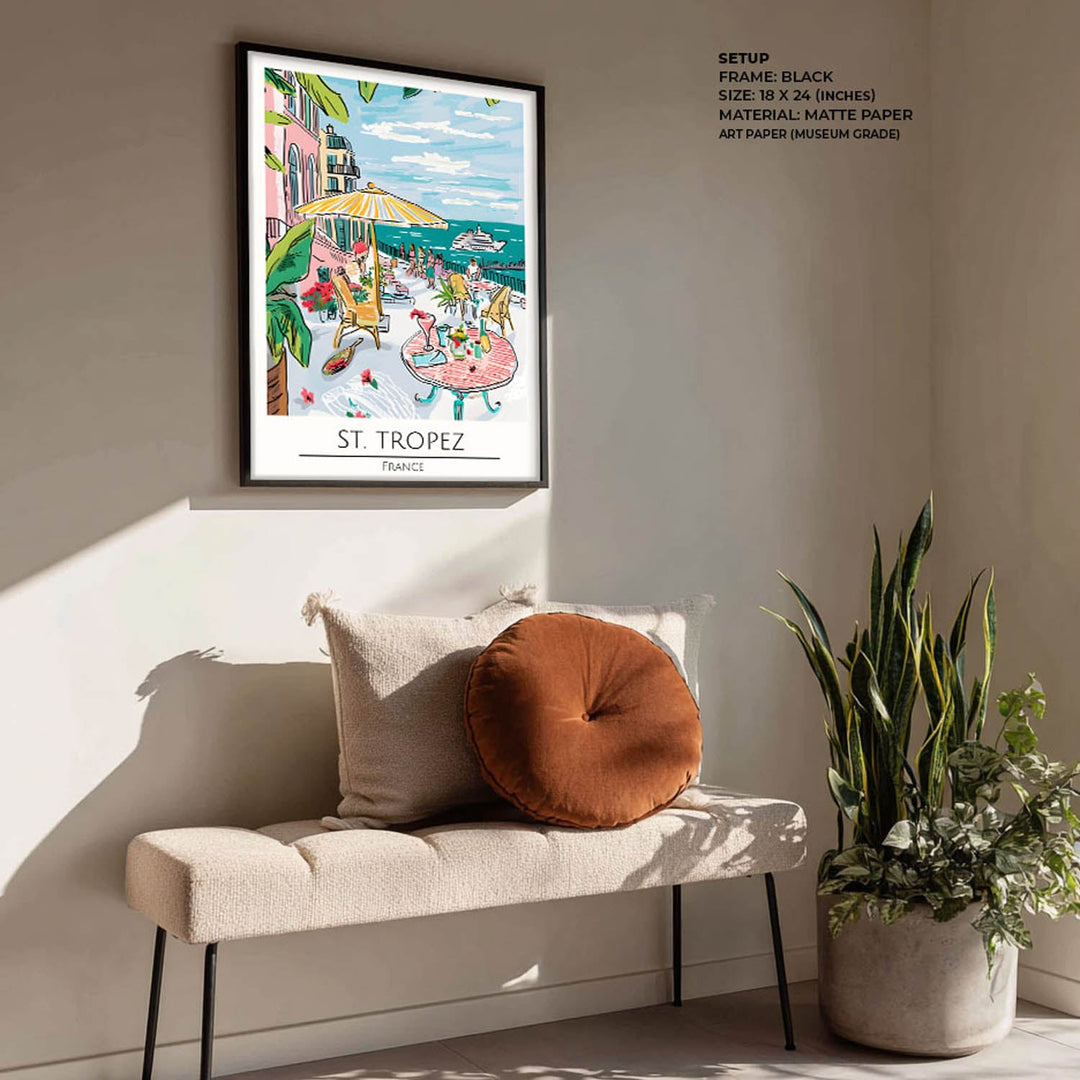 Saint Tropez - Cities Paintings