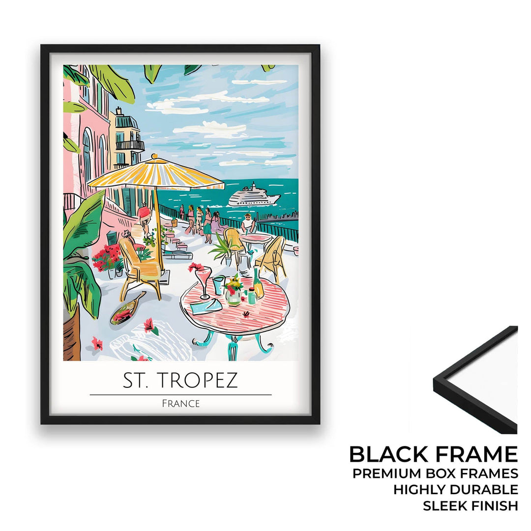 Saint Tropez - Cities Paintings