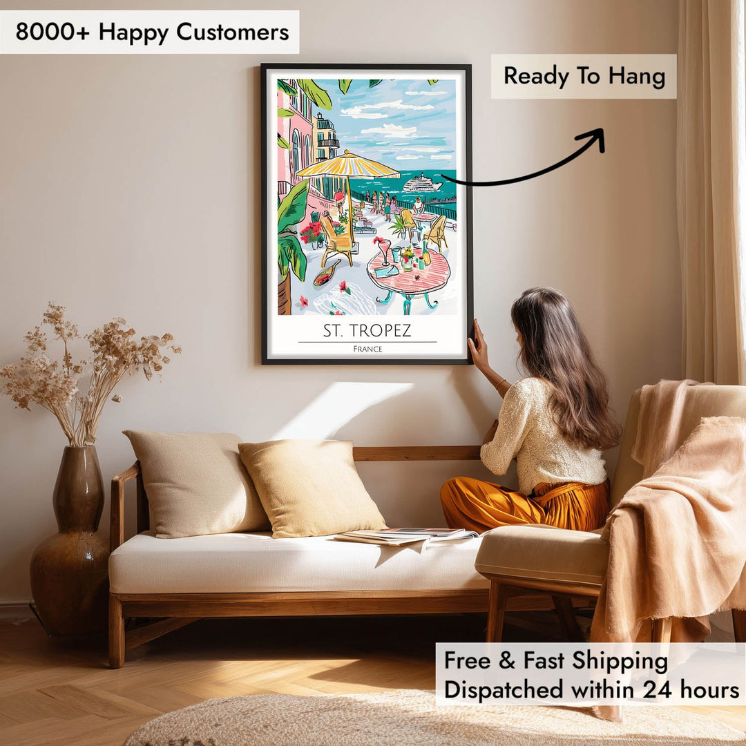 Saint Tropez - Cities Paintings