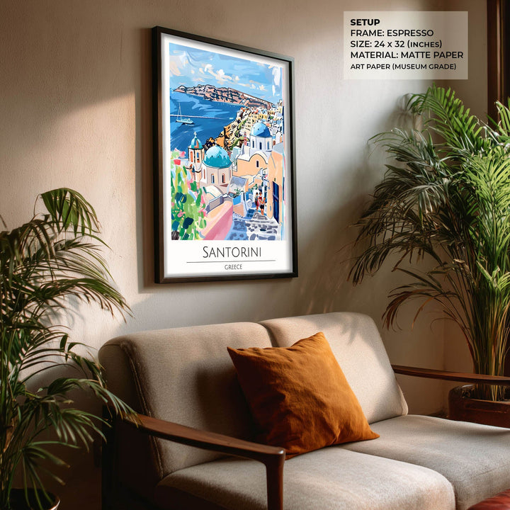 Santorini | Greece - Cities Paintings