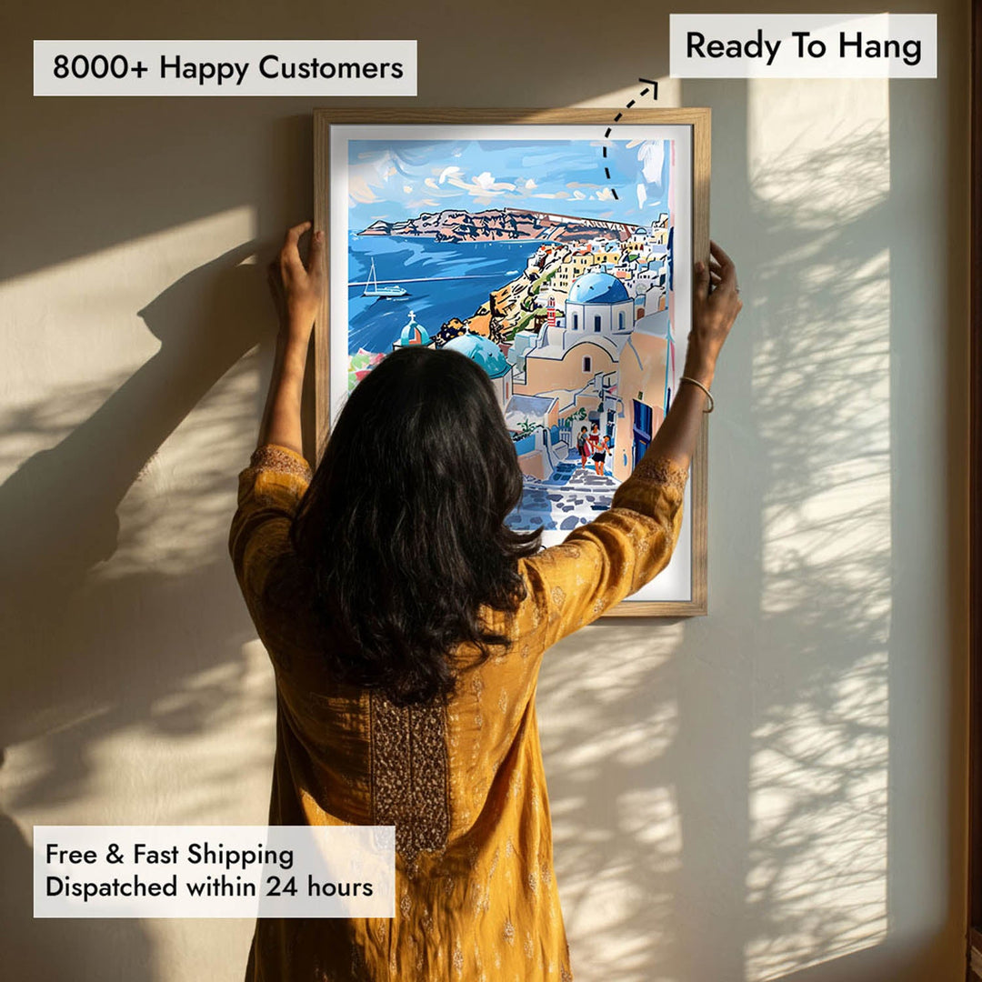 Santorini | Greece - Cities Paintings