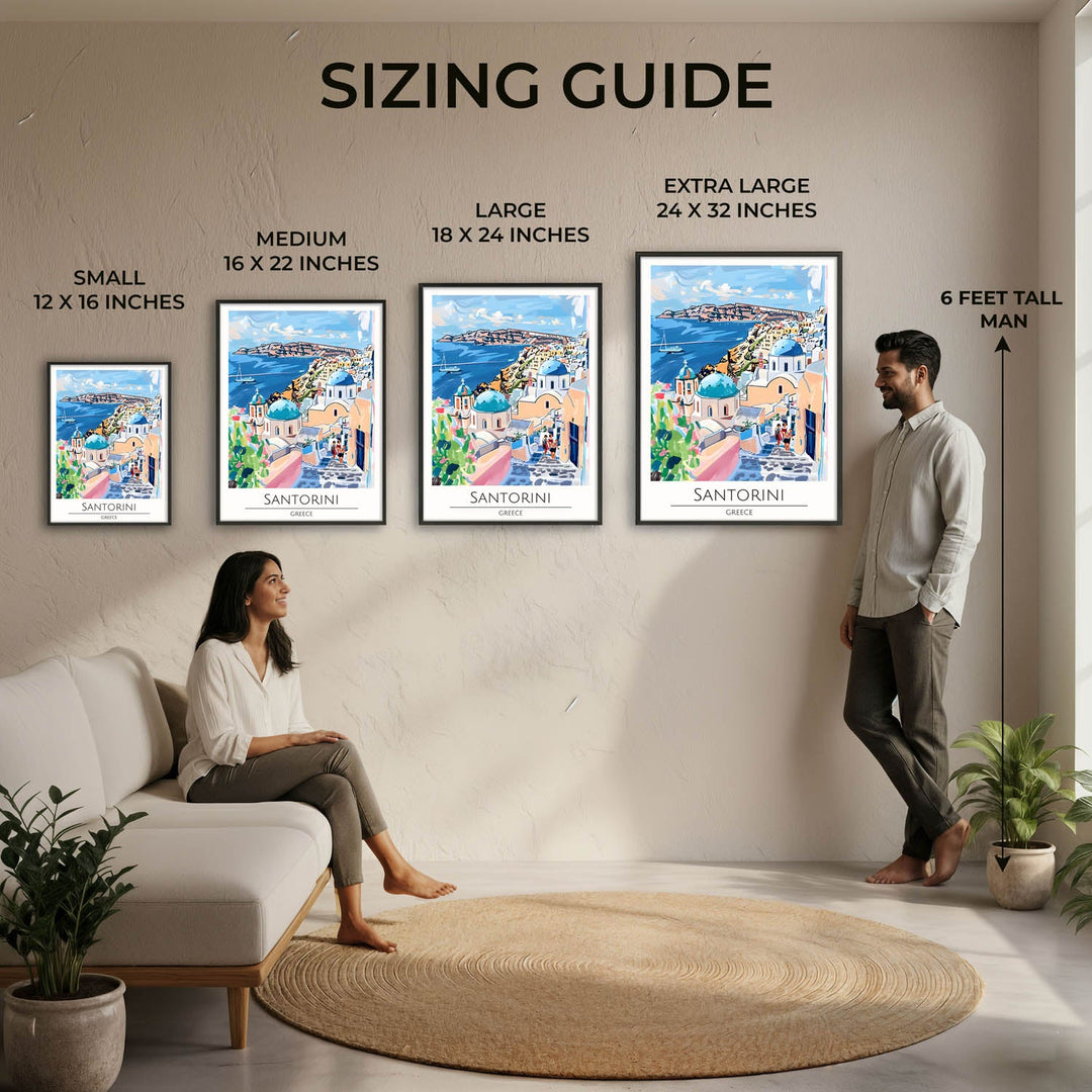 Santorini | Greece - Cities Paintings