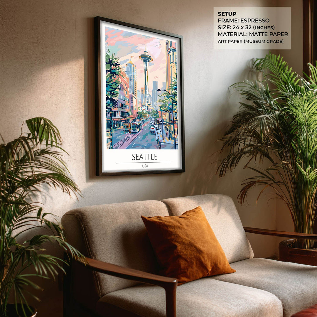 Seattle - Cities Paintings