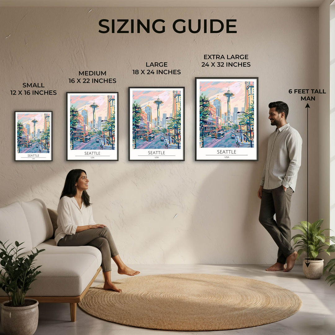 Seattle - Cities Paintings