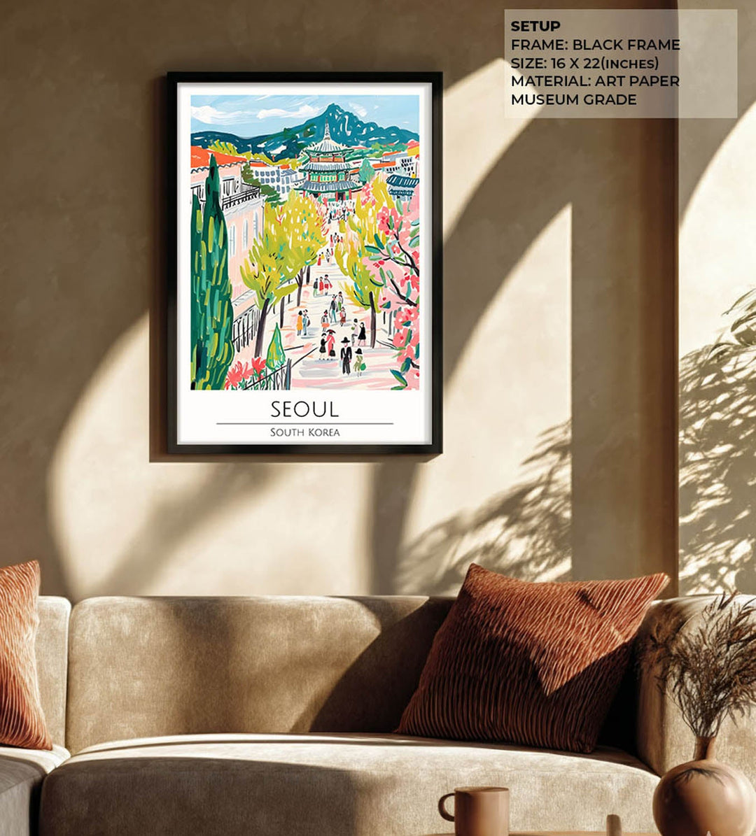 Seoul - Cities Paintings