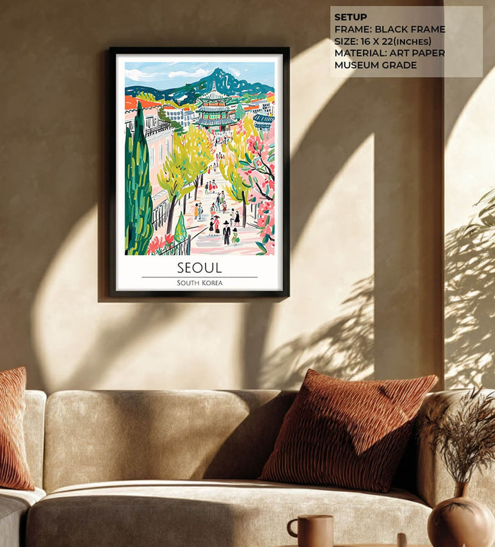Seoul - Cities Paintings