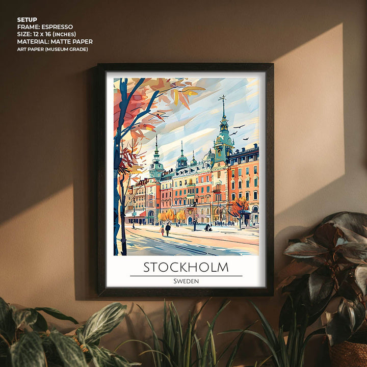 Stockholm - Cities Paintings