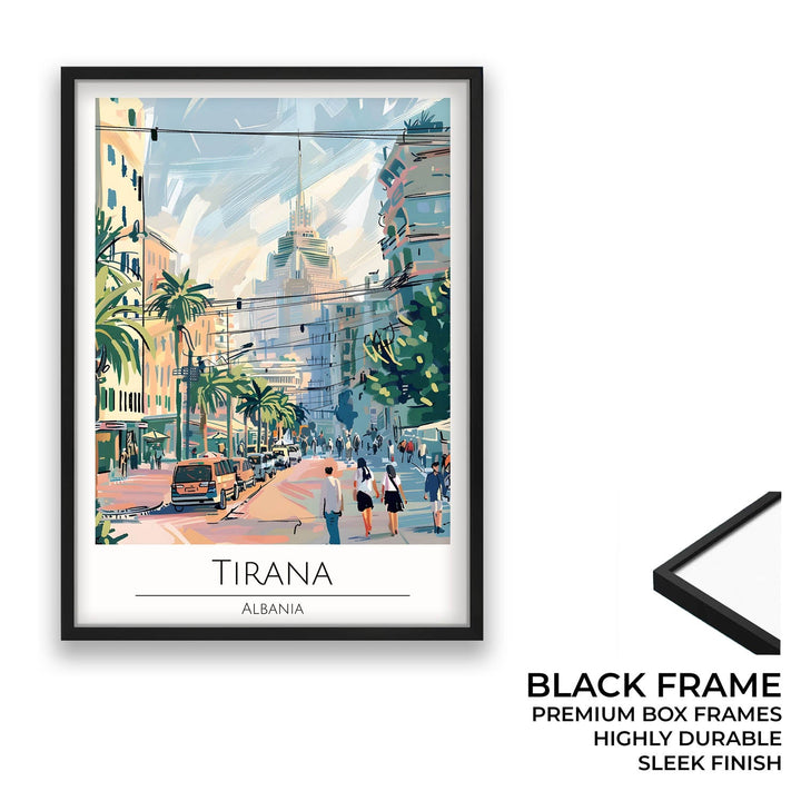 Tirana - Cities Paintings