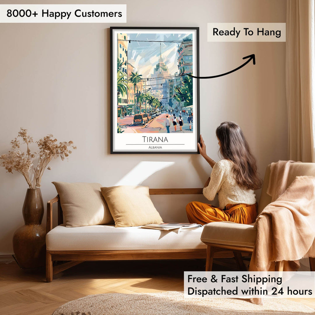 Tirana - Cities Paintings