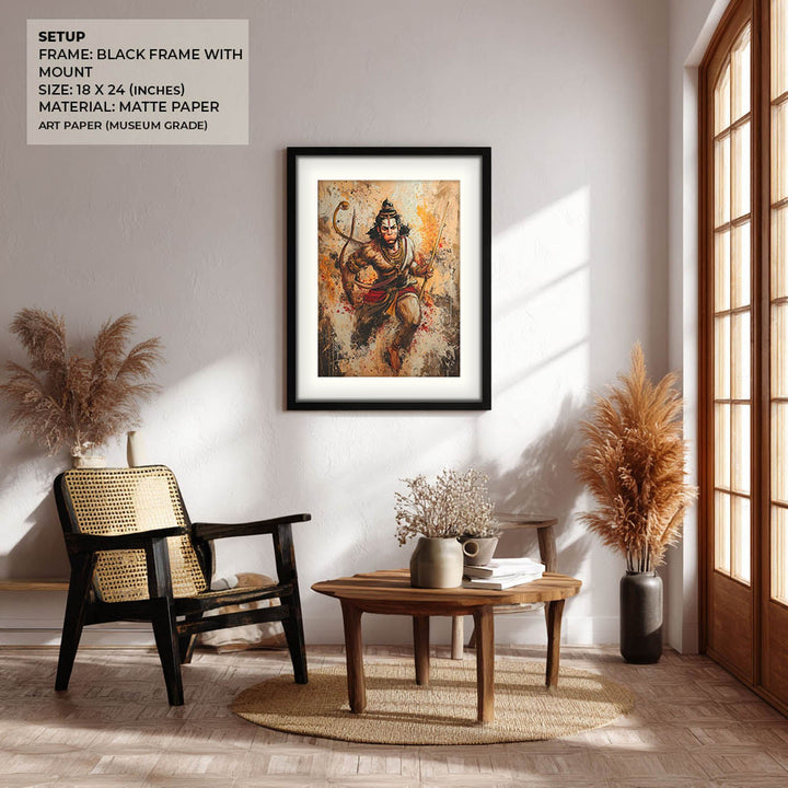 Bajrangbali Painting - Vastu Wall Art