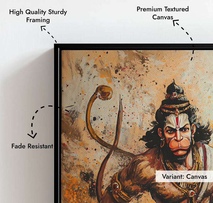 Bajrangbali Painting - Vastu Wall Art