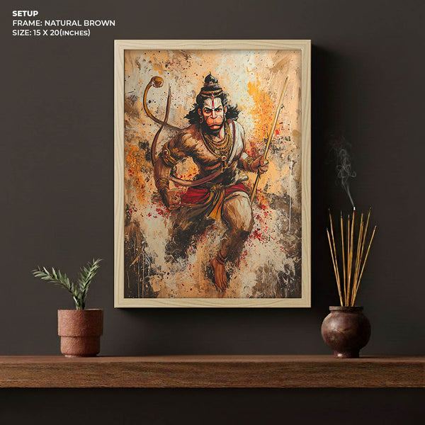 Bajrangbali Painting - Vastu Wall Art