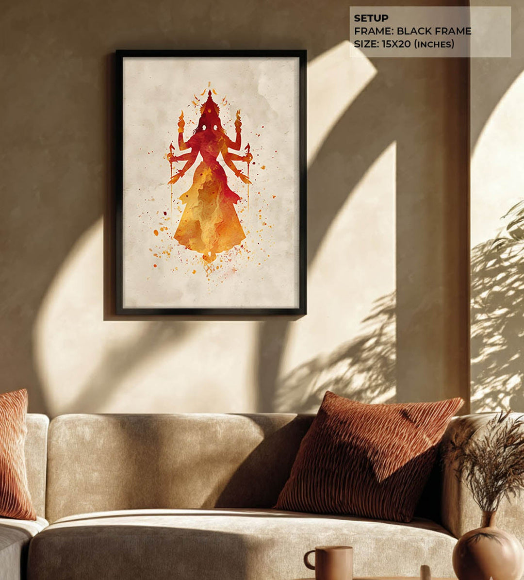 Goddess Durga – Shakti Wall Art