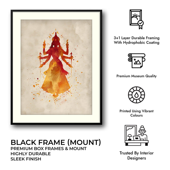 Goddess Durga – Shakti Wall Art