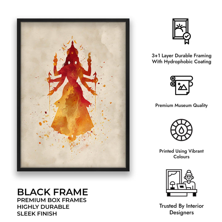 Goddess Durga – Shakti Wall Art