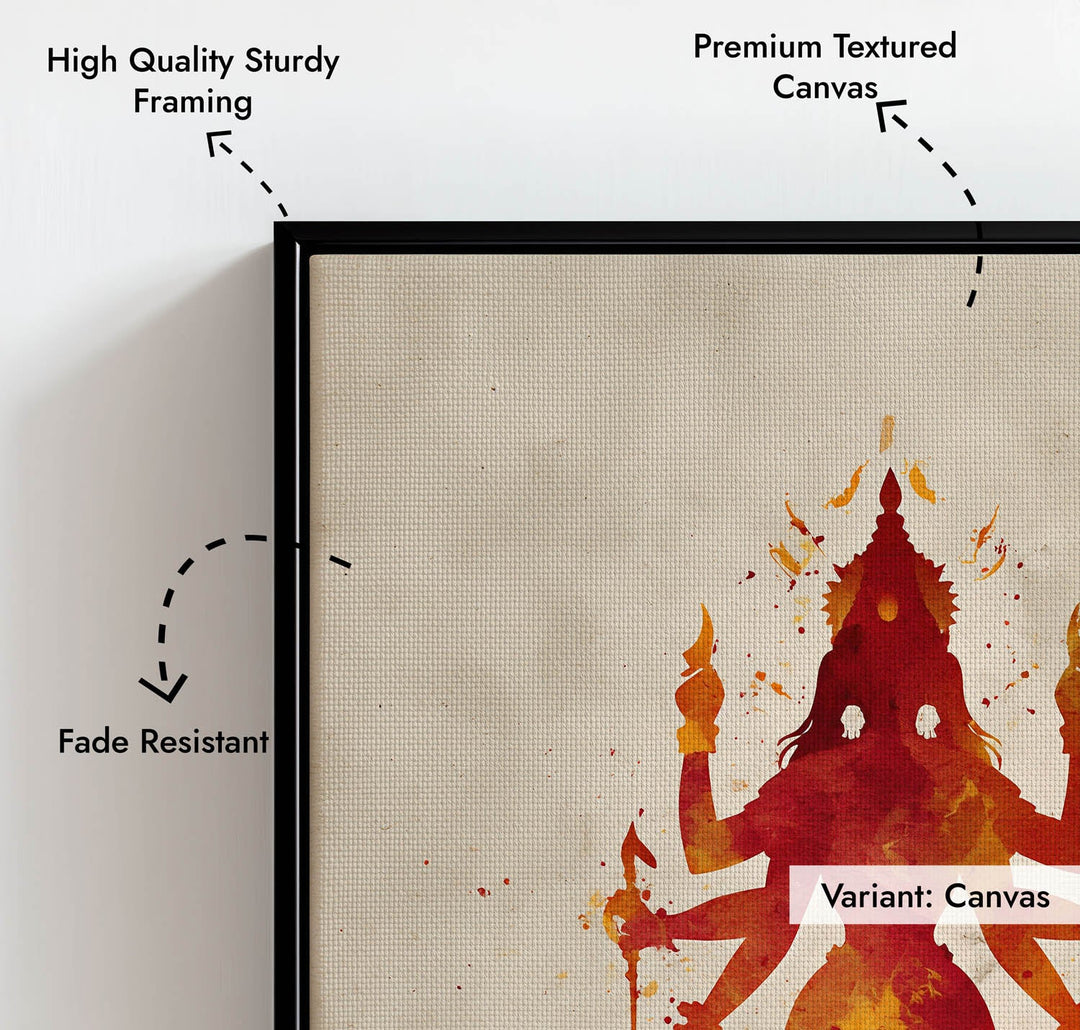 Goddess Durga – Shakti Wall Art