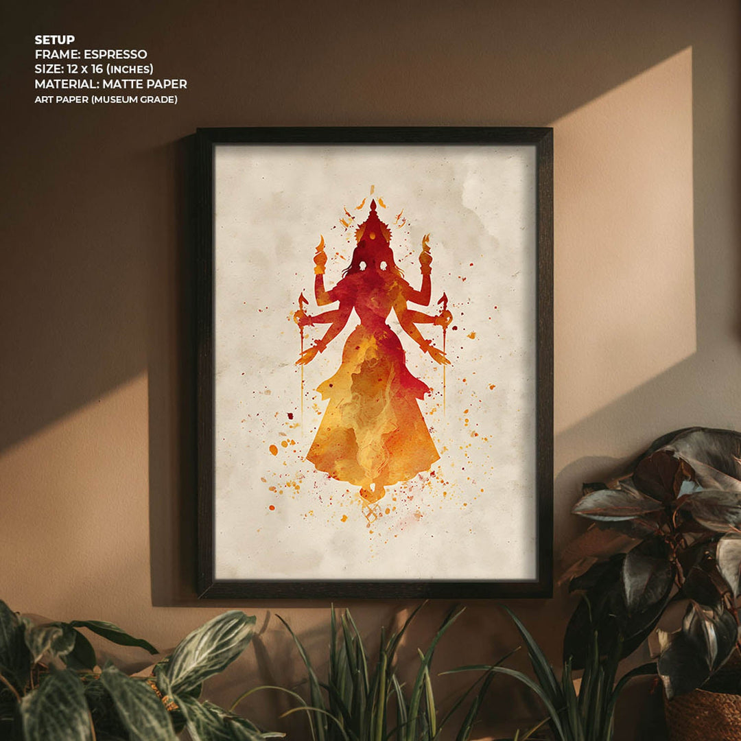Goddess Durga – Shakti Wall Art