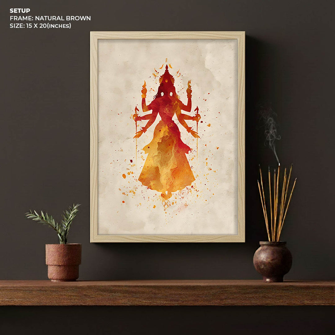 Goddess Durga – Shakti Wall Art