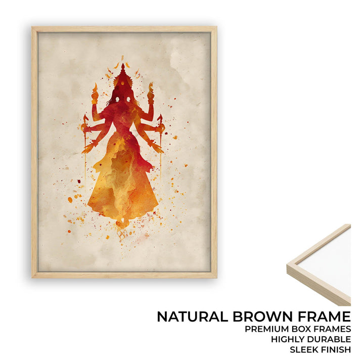 Goddess Durga – Shakti Wall Art