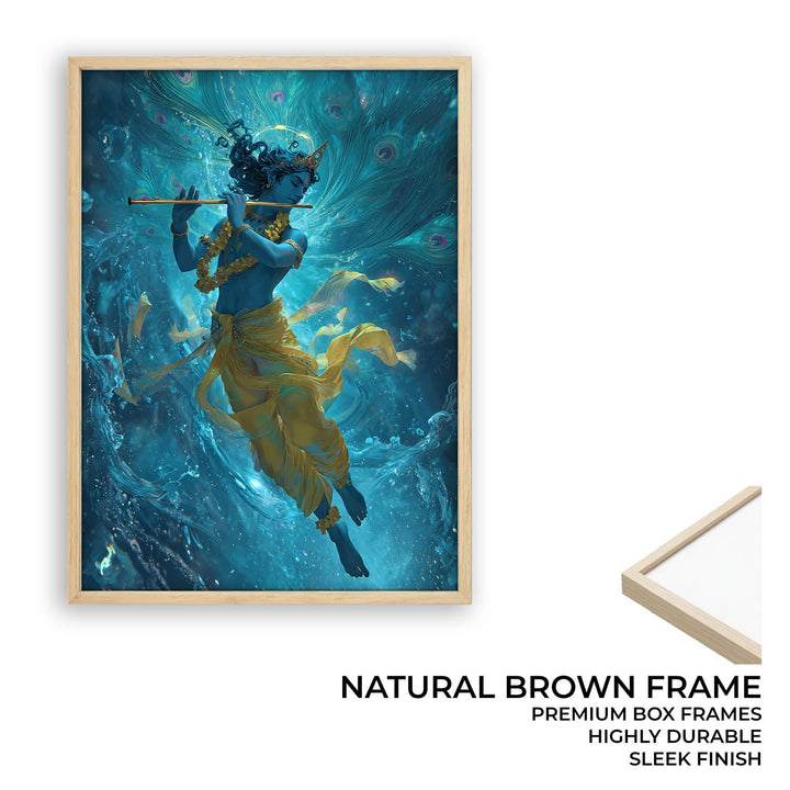Krishn Painting – Flute Wall Art