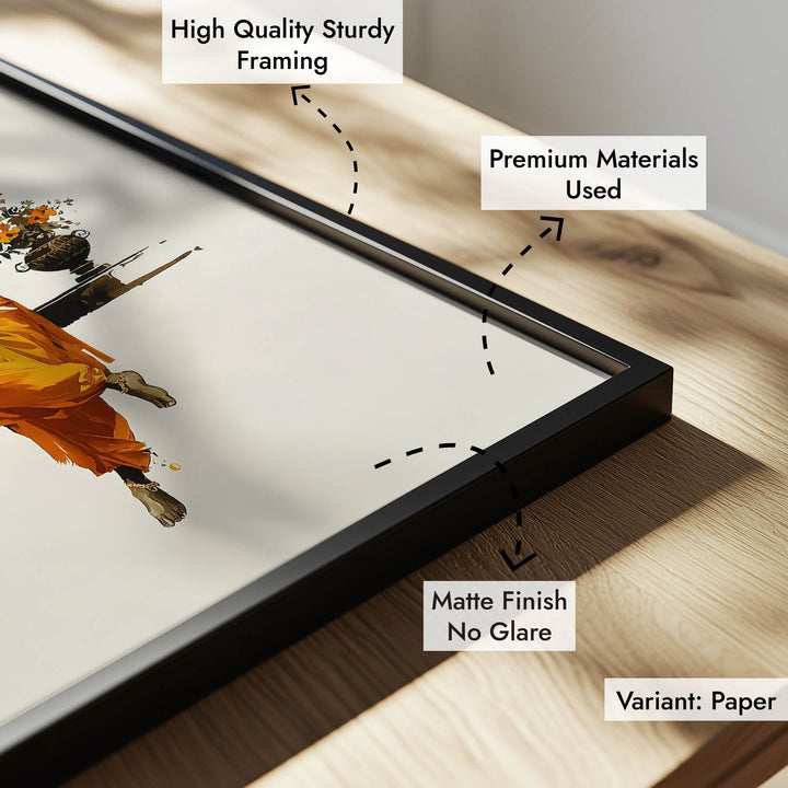 Krishna with Flute - Vastu Painting