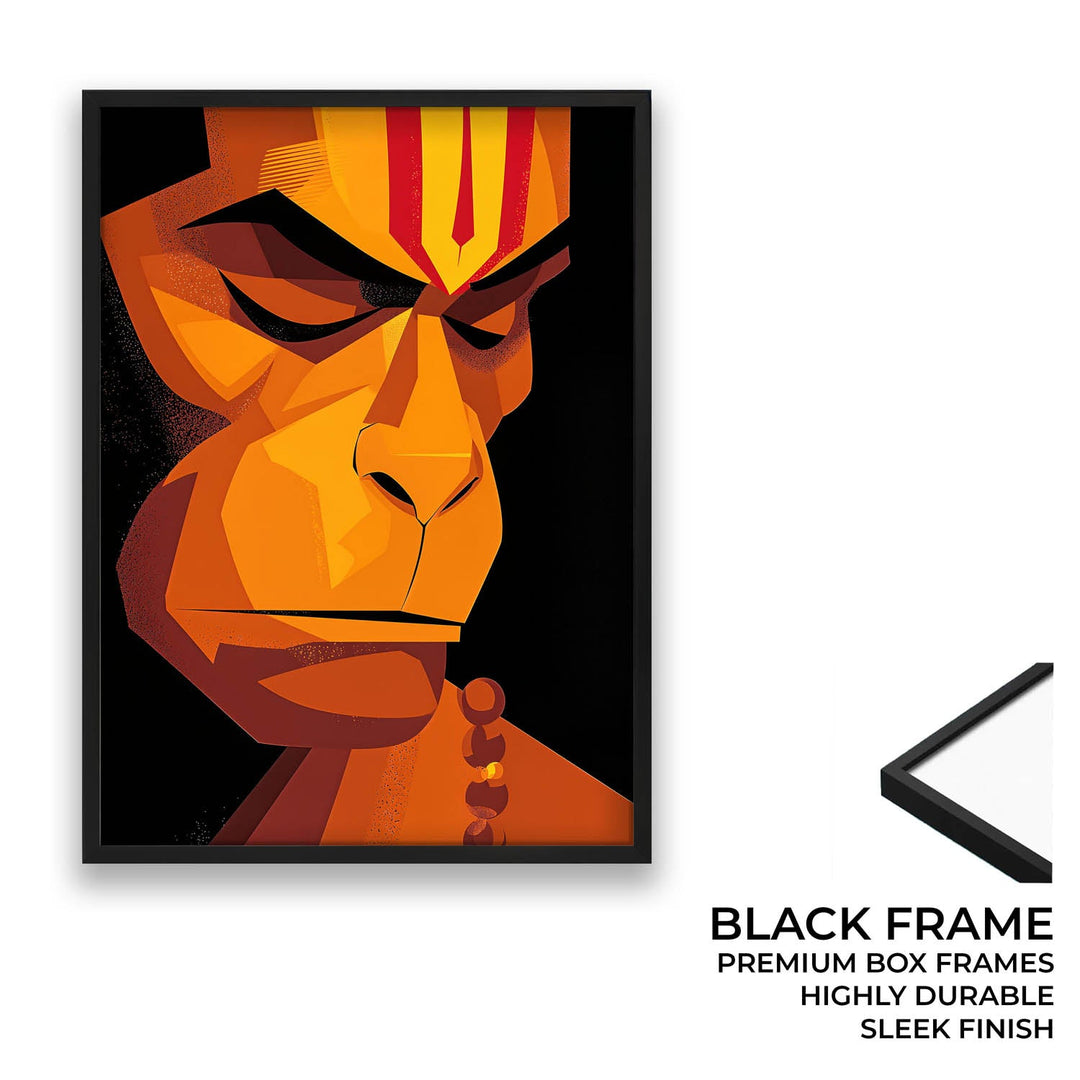 Lord Hanuman – Wall Painting