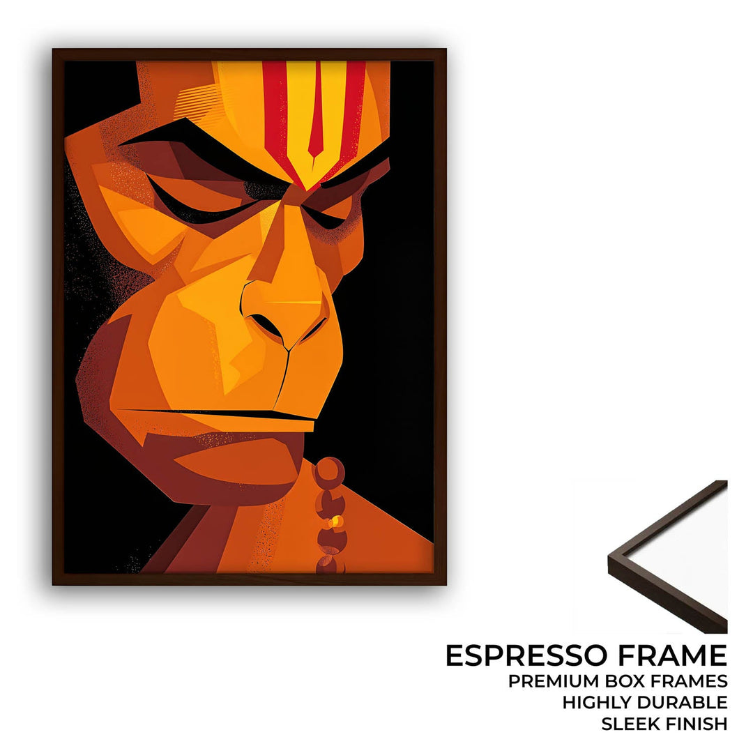 Lord Hanuman – Wall Painting
