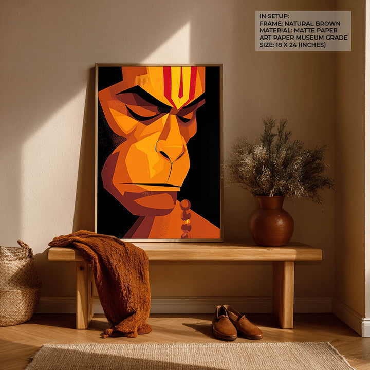 Lord Hanuman – Wall Painting