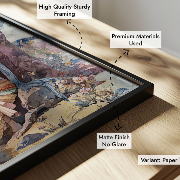 Lord Krishna Flute Painting – Vastu Wall Art