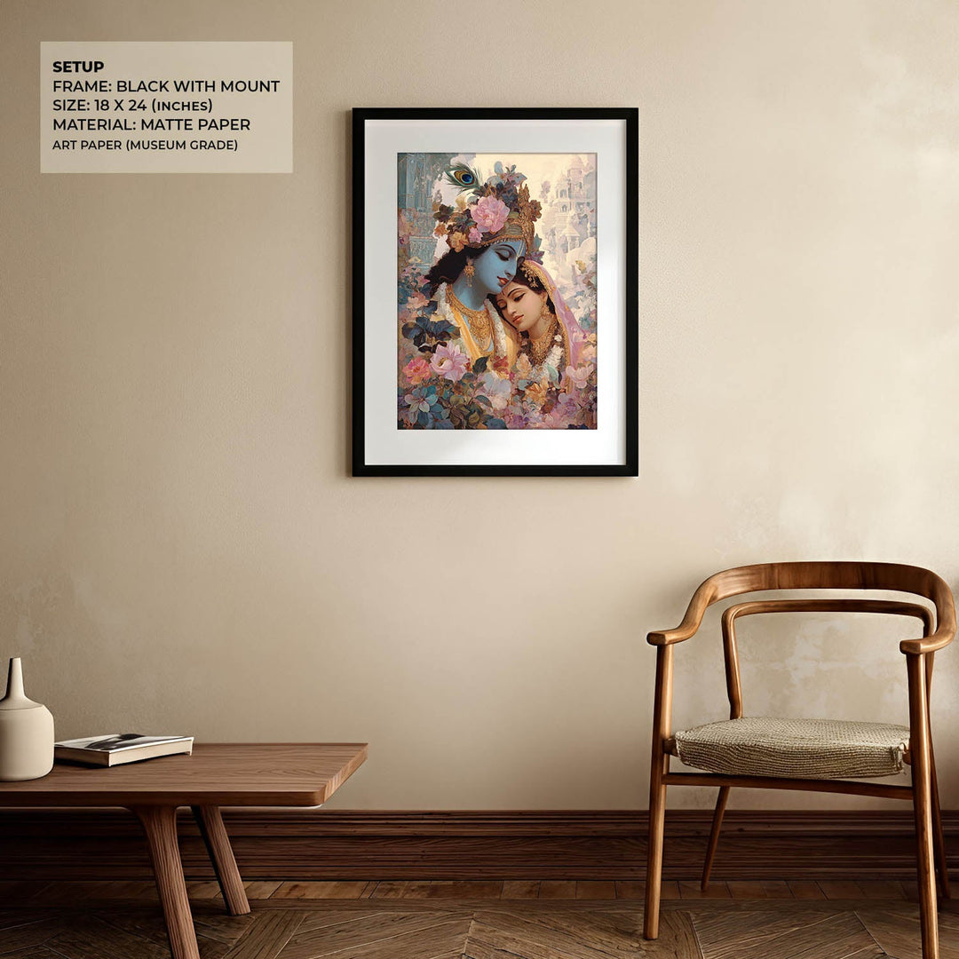 Radha Krishna Painting – Vastu Wall Art for Home