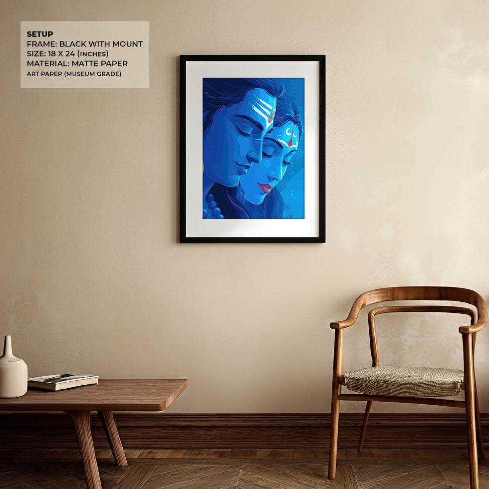Shiva Parvati – Vastu Painting