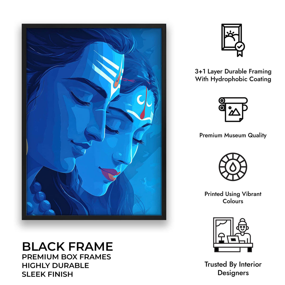 Shiva Parvati – Vastu Painting