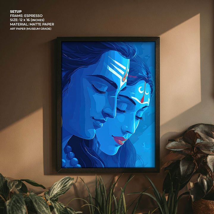 Shiva Parvati – Vastu Painting