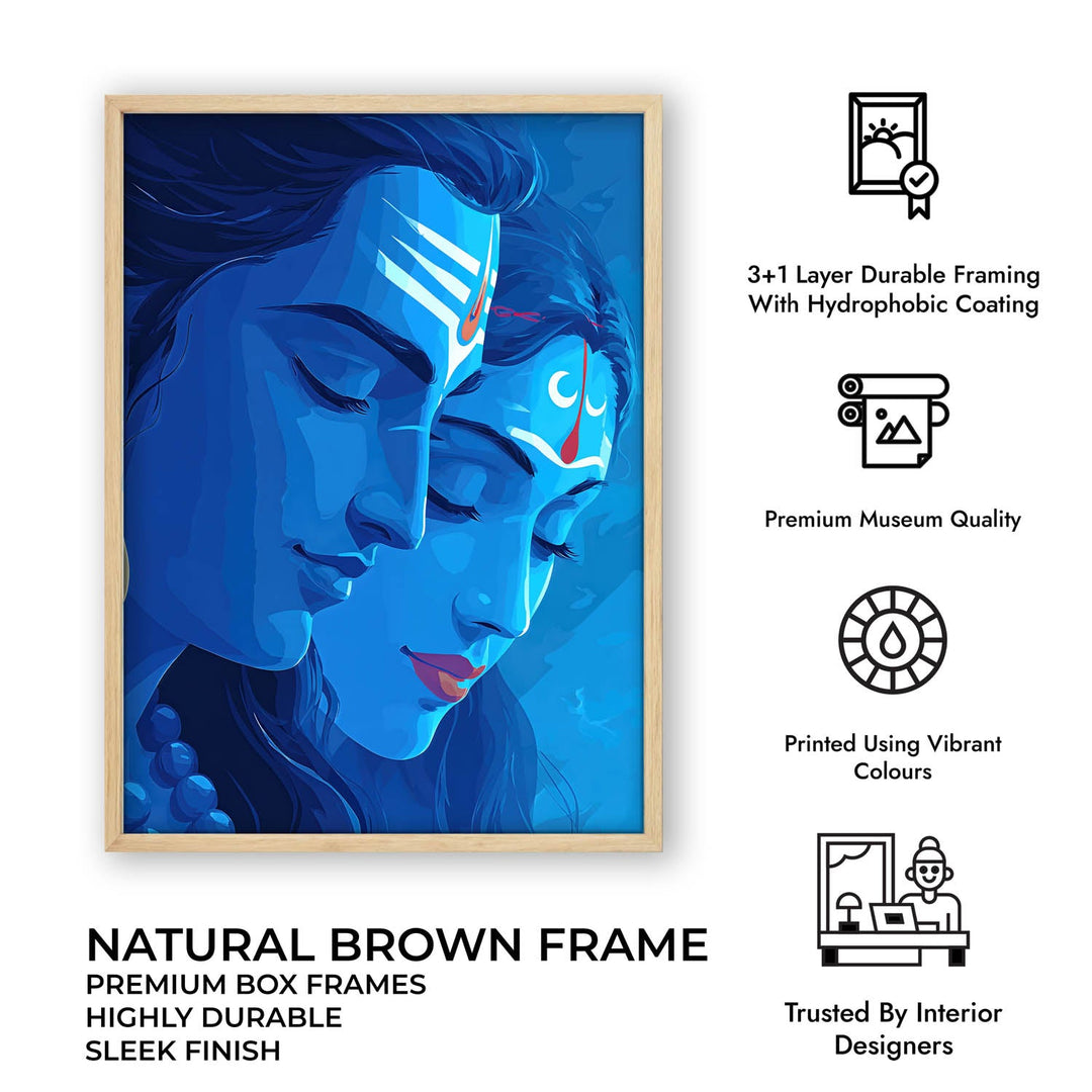 Shiva Parvati – Vastu Painting