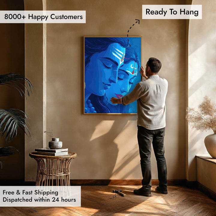 Shiva Parvati – Vastu Painting