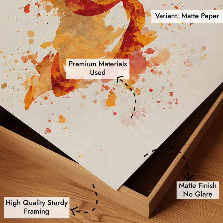 Veena Saraswati Painting – Goddess of Wisdom Wall Art