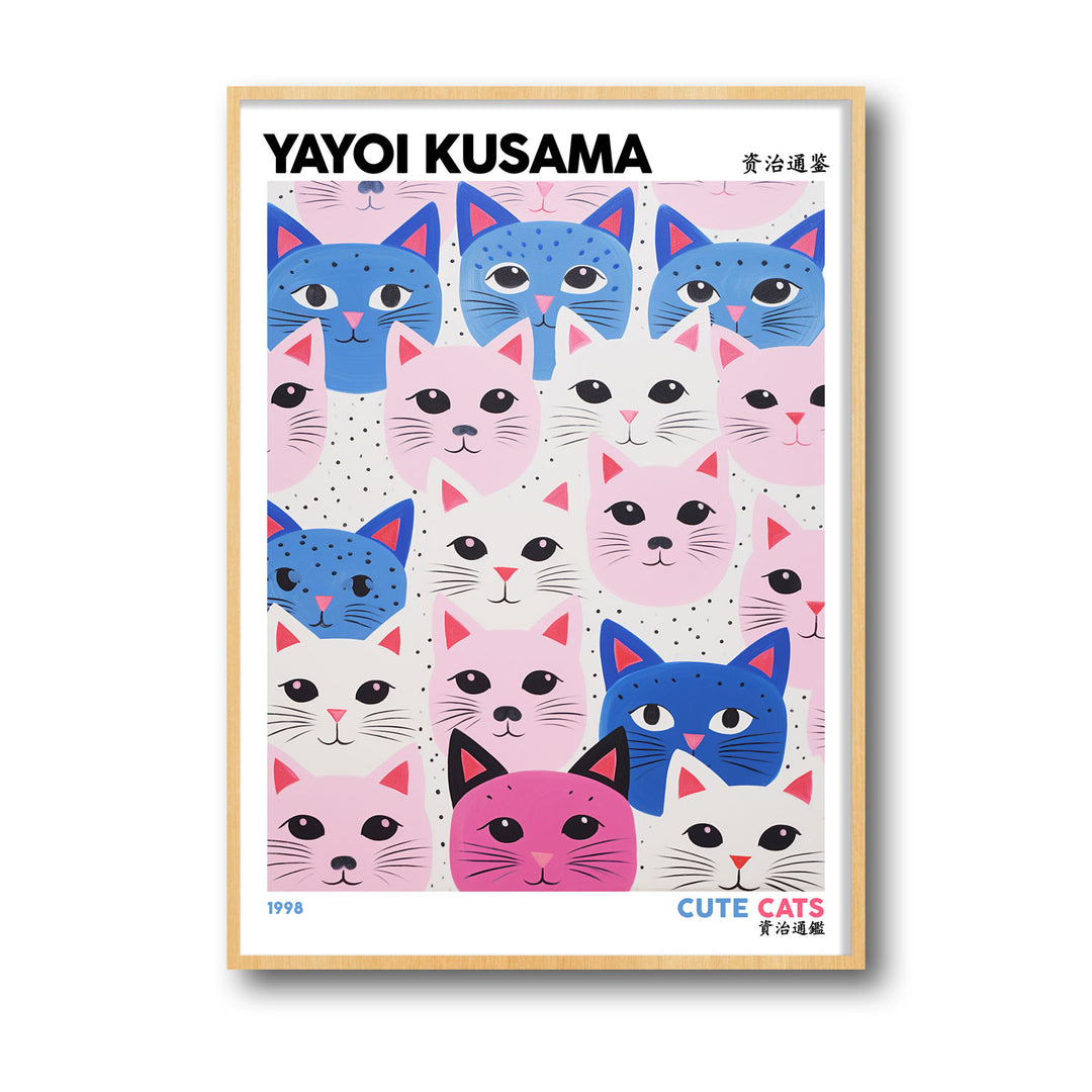 cute-cats-yayoi-kusama