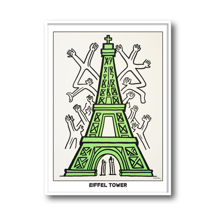 eiffel-tower-keith-haring